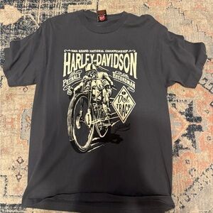Harley-Davidson Charcoal Dirt Track Graphic Tee
